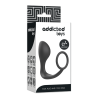 Addicted Toys - Plug Anal Avec Anneau En Silicone Noir